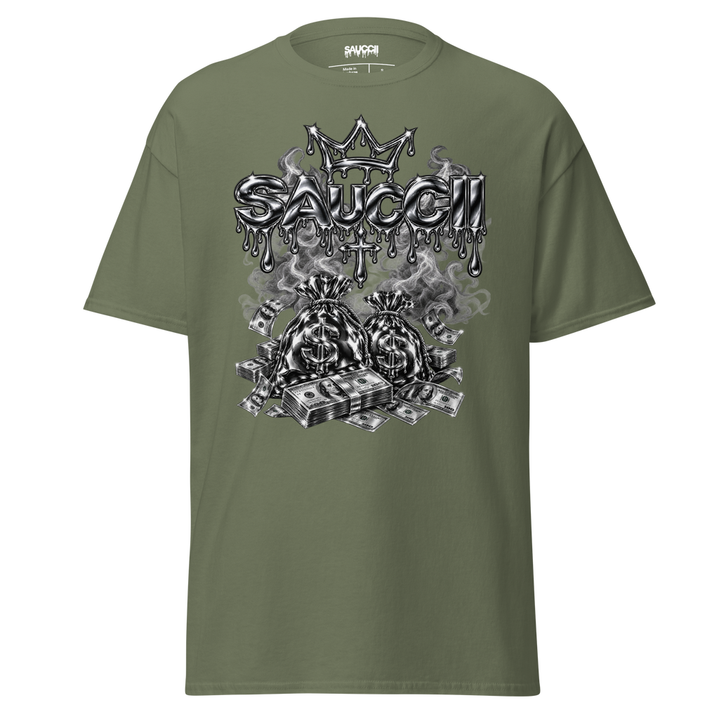 Olive Chrome Tee