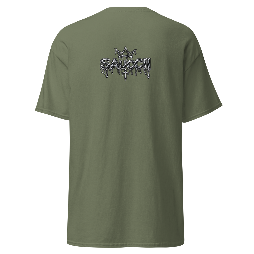 Olive Chrome Tee