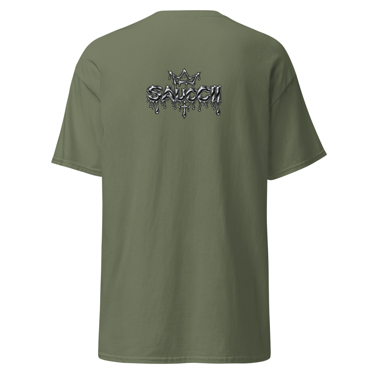 Olive Chrome Tee